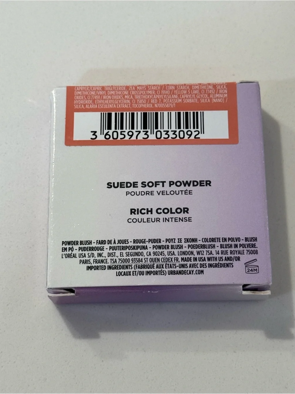 Urban Decay smooth powder